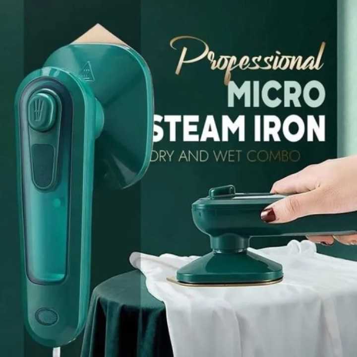 Portable Mini Steam Iron-Fast Heating Mini Garment Steamer for Travel & Home