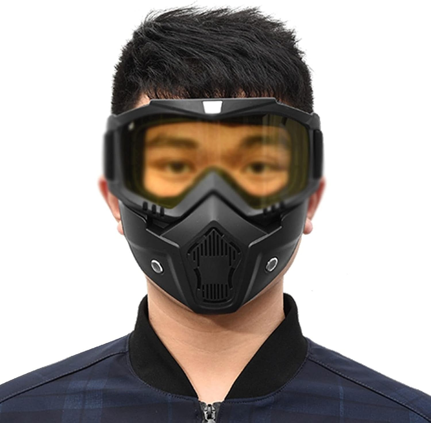 Snowboard Motorcycle Full Face Mask Shield Goggles Glasses