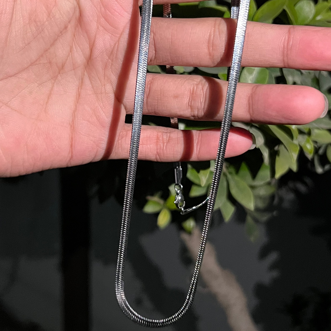 Classic Silver Snake Chain