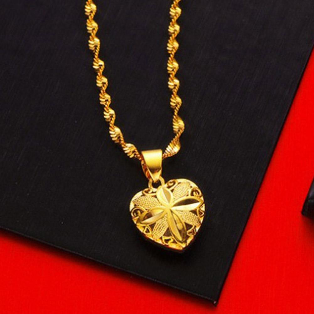 Luxury Floral Heart Necklace