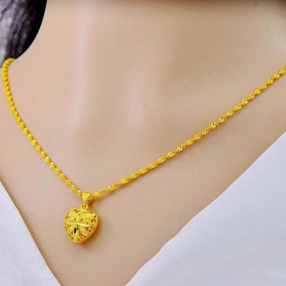 Luxury Floral Heart Necklace